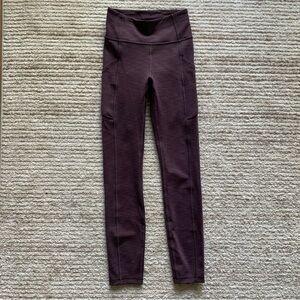 Lululemon Invigorate High-Rise Tight 25” Purple Size 2